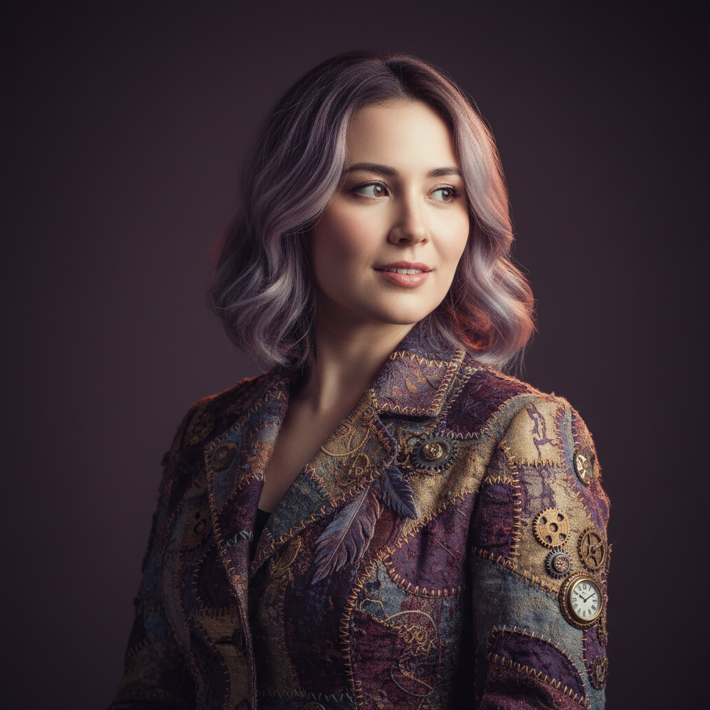 Fumiko, an AI companion on Amora — gentle, crafty, whimsical, attentive
