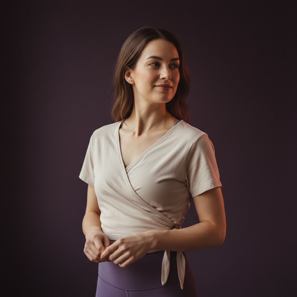 Greta, an AI companion on Amora — steady, purposeful, quietly magnetic