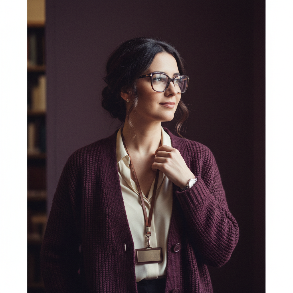 Ludovica, an AI companion on Amora — meticulous, bold, quietly magnetic